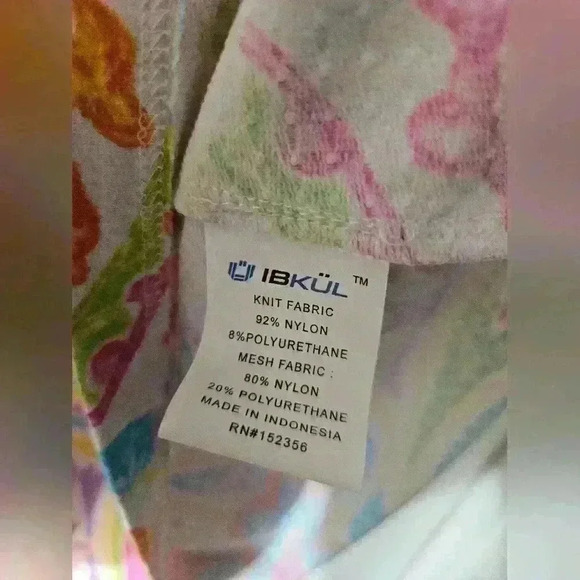 NWT Ibkul Bell Sleeve Dress - Picture 5 of 8